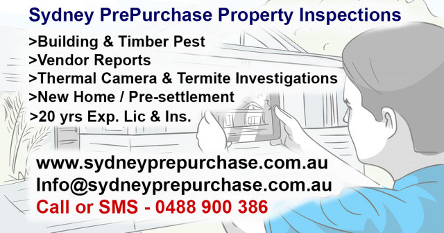 Sydney PrePurchase Property Inspections